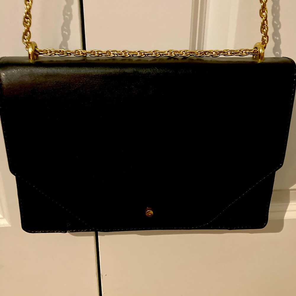 Black evening bag